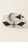 Cross Buckle Belt