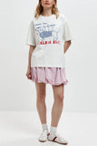Graphic Print Crew Neck Short Sleeve Tee