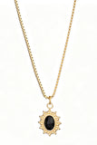 Tone Heart Pendant Necklace