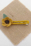 Floral Lace Ruffle Hair Clip