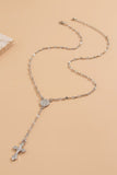 Cross Pendant Y Necklace