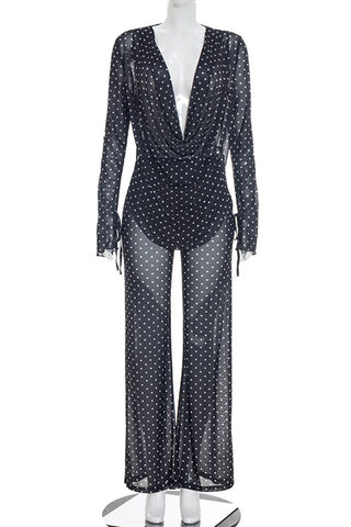 Polka Dot Pants Set