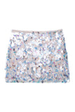 Sequin A-Line Mini Skirt
