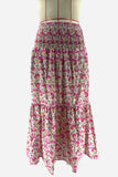 High-Waist Flowing Maxi Skirt