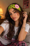 Button Accent Polka Dot Headband