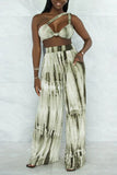 Stylish Two-Piece Pants Set with Unique Design