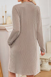 Relaxed Knit Casual Dress