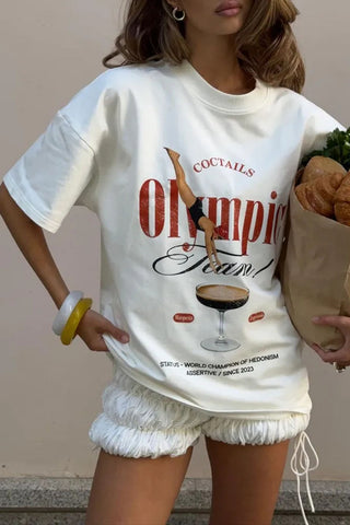 Olympic Graphic Crew Neck T-Shirt