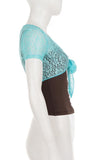 Sheer Lace Top with Cami Set