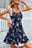Floral Tie-Front Cami Dress