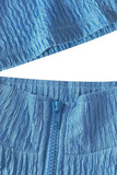 Sleeveless Wide-Leg Pants Set