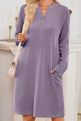 Relaxed Knit Casual Dress