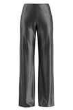 High-Waist Wide-Leg Casual Pants