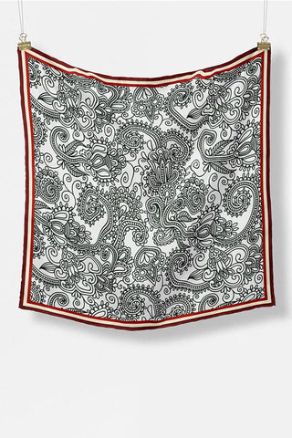 Paisley Print Neck Scarf