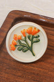 Floral Enamel Statement Ring