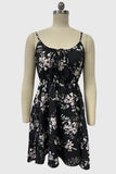 Floral Tie-Front Cami Dress