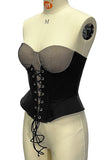 Lace-Up Corset Tank Top
