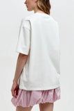 Graphic Print Crew Neck Short Sleeve Tee