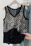 Crochet Knit Tank Top