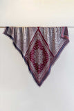 Paisley Print Fringed Scarf