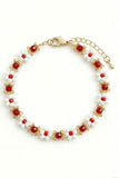 Floral Beaded Decorative Bracelet