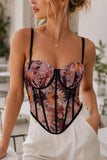 Floral Corset Tank