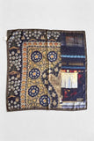 Vintage Collage Print Square Scarf