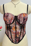 Floral Corset Tank