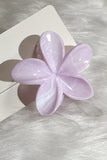 Flower-Shaped Hair Claw Clip