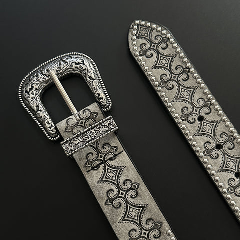 Embossed Stud Belt