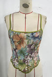 Floral Ruched Tank Top