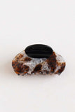Marbled Acetate Claw Hair Clip