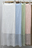 Sparkle Embellished Straight Midi Skirt