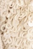 Textured Loop Knit Open Front Cardigan