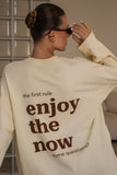 Graphic Print Crew Neck Long Sleeve T-Shirt