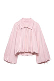 Zip-Front Cape Jacket