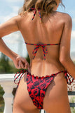 Ruffle Floral Bikini Set