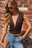 Twisted Front Tank Top