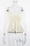 Ruched V-Neck Camisole Top