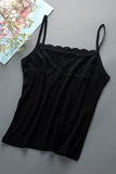 Lace Trim Sleeveless Camisole