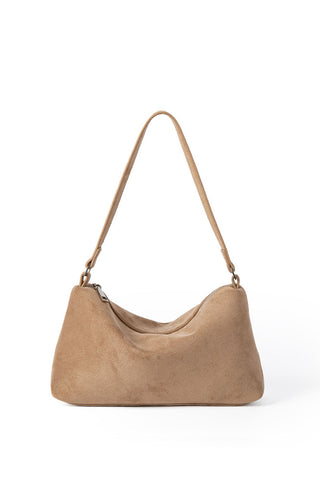 Slouchy Suede Shoulder Bag