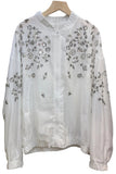 Embellished Floral Bomber Jacket