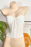 Strapless Ruched Tank Top
