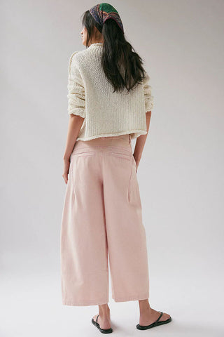 High-Waist Wide-Leg Baggy Jeans