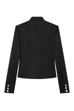 Double-Breasted Zipper Jacket
