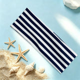 Striped Ribbed Elastic Headband