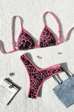 Print Tie-Back Bikini Set