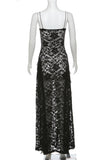 Spaghetti Strap Lace Dress