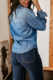 Long Sleeve Snap Button Western Shirt