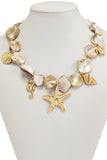Starfish Charm Shell Necklace
